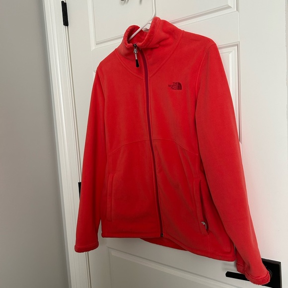 The North Face Fleece fuzzy lined jacket Size Large - Picture 2 of 11